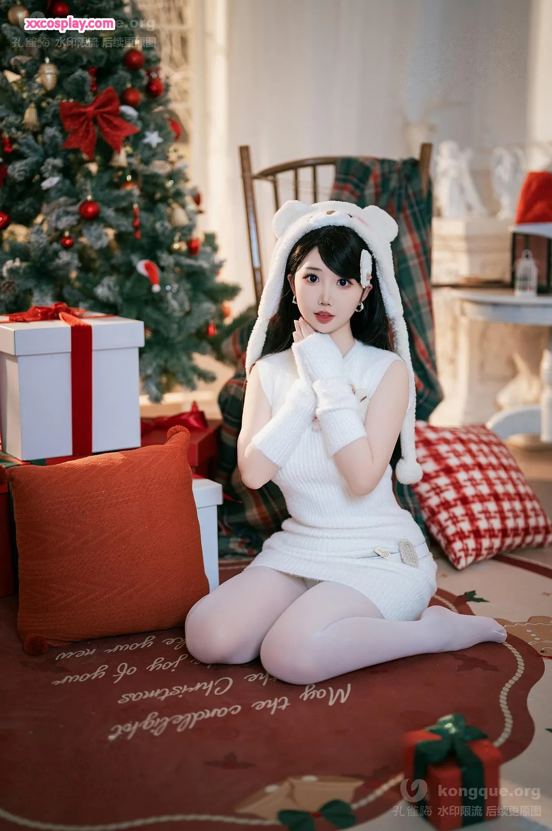 Mianbing Xian'er - Christmas Bunny Cookies